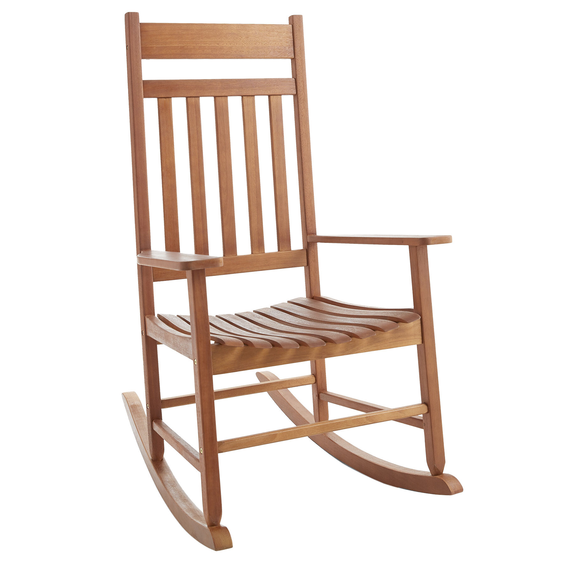 wooden rocker glider chair