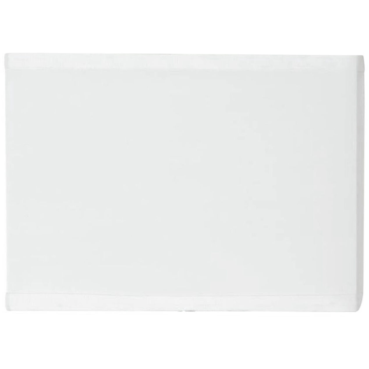WHITE RECTANGULAR LAMP SHADE At Home