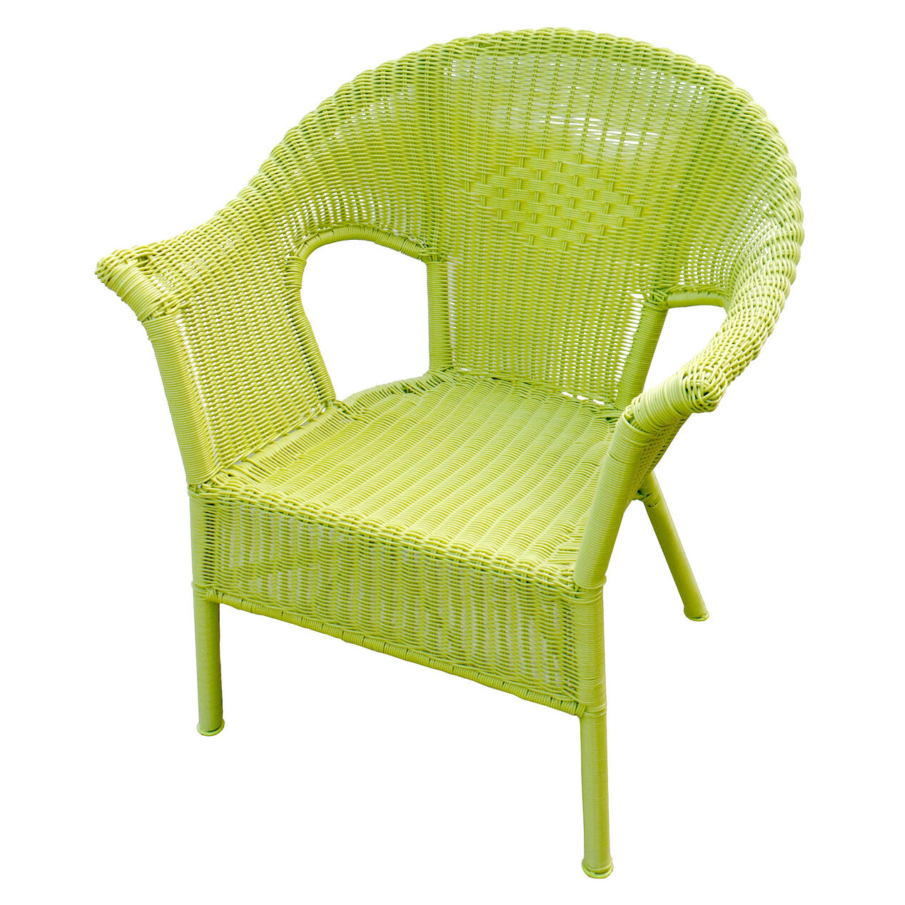 Lime Green Wicker Chair At Home At Home