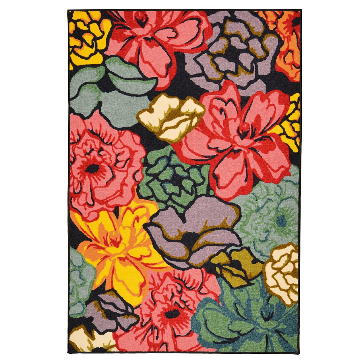 D360 Anna Floral Rug 5x7 ft. At Home