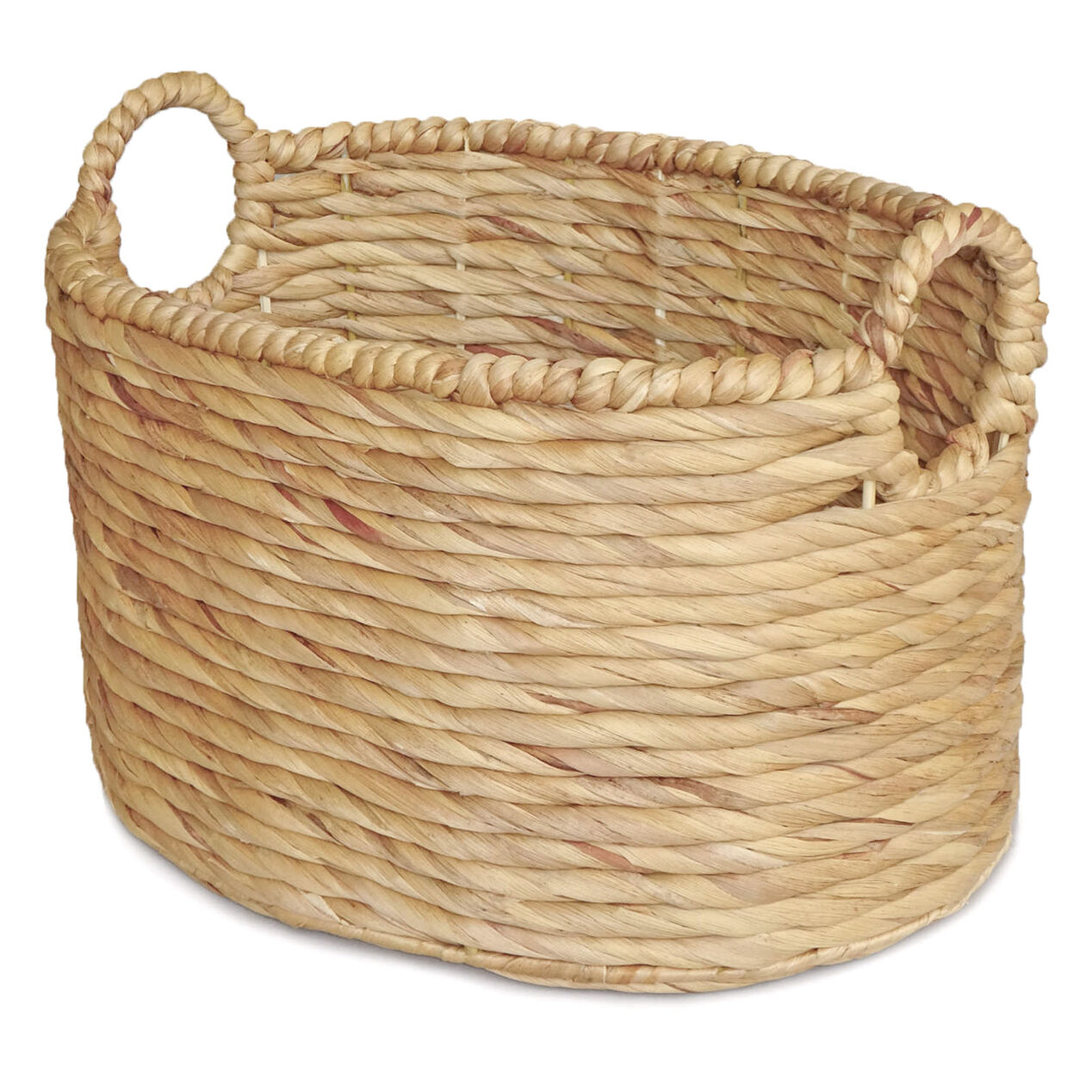 Oval Basket with Round Handles Small At Home