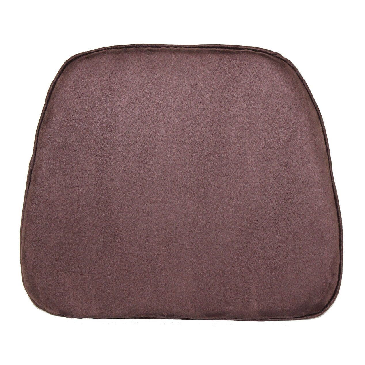 Brown Foam Suede Chair Pad | At Home