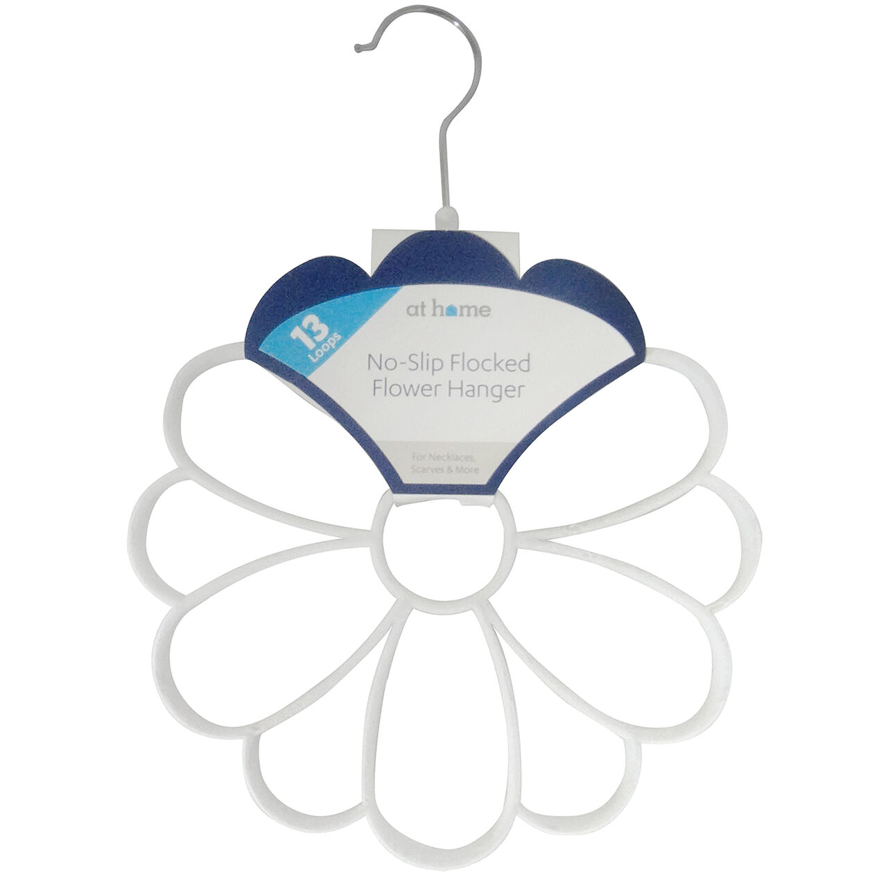 VELVET FLOWER SCARF HANGER At Home