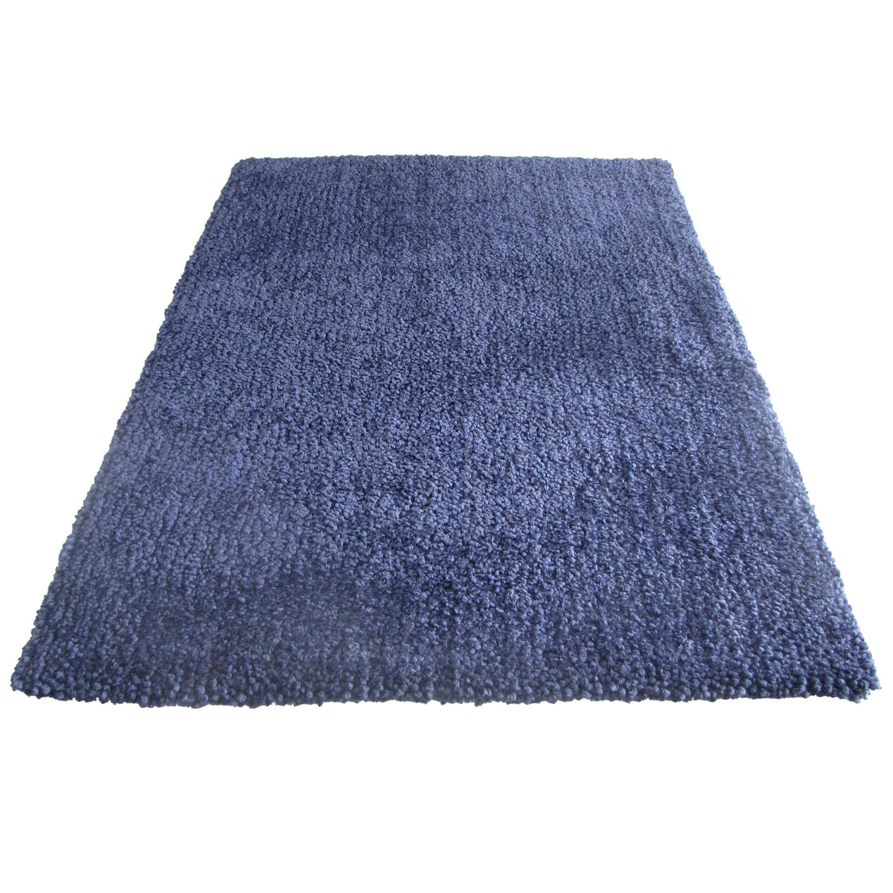 Yeti Shag Rug, 4'7" x 6'6", Blue At Home