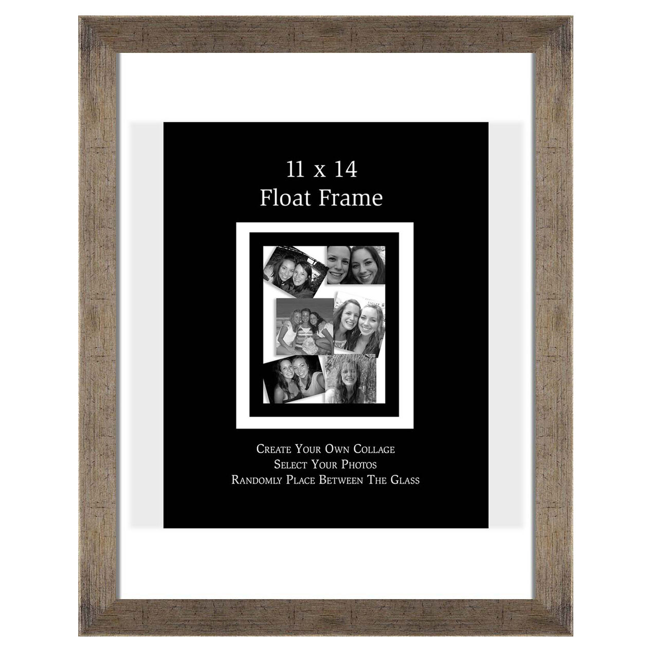 11 X 14in Champagne Float Frame At Home