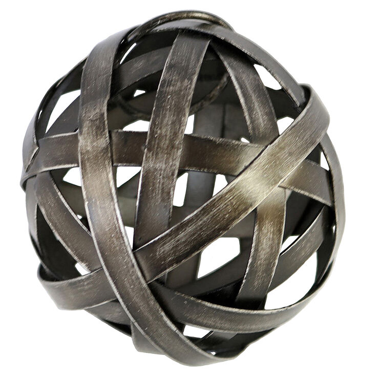 Iron Sphere Decor 4in At Home