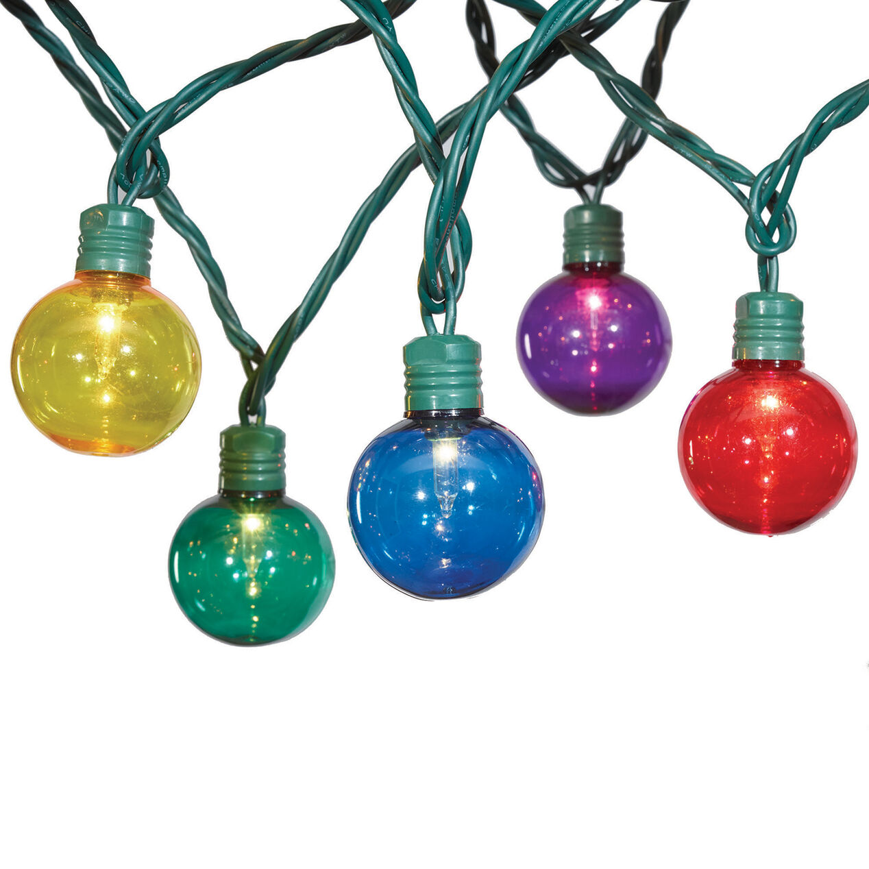 40count G40 Globe Lights Multiple At Home