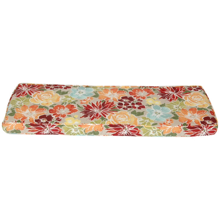 Blossom Sugarplum Bench Gusset Cushion