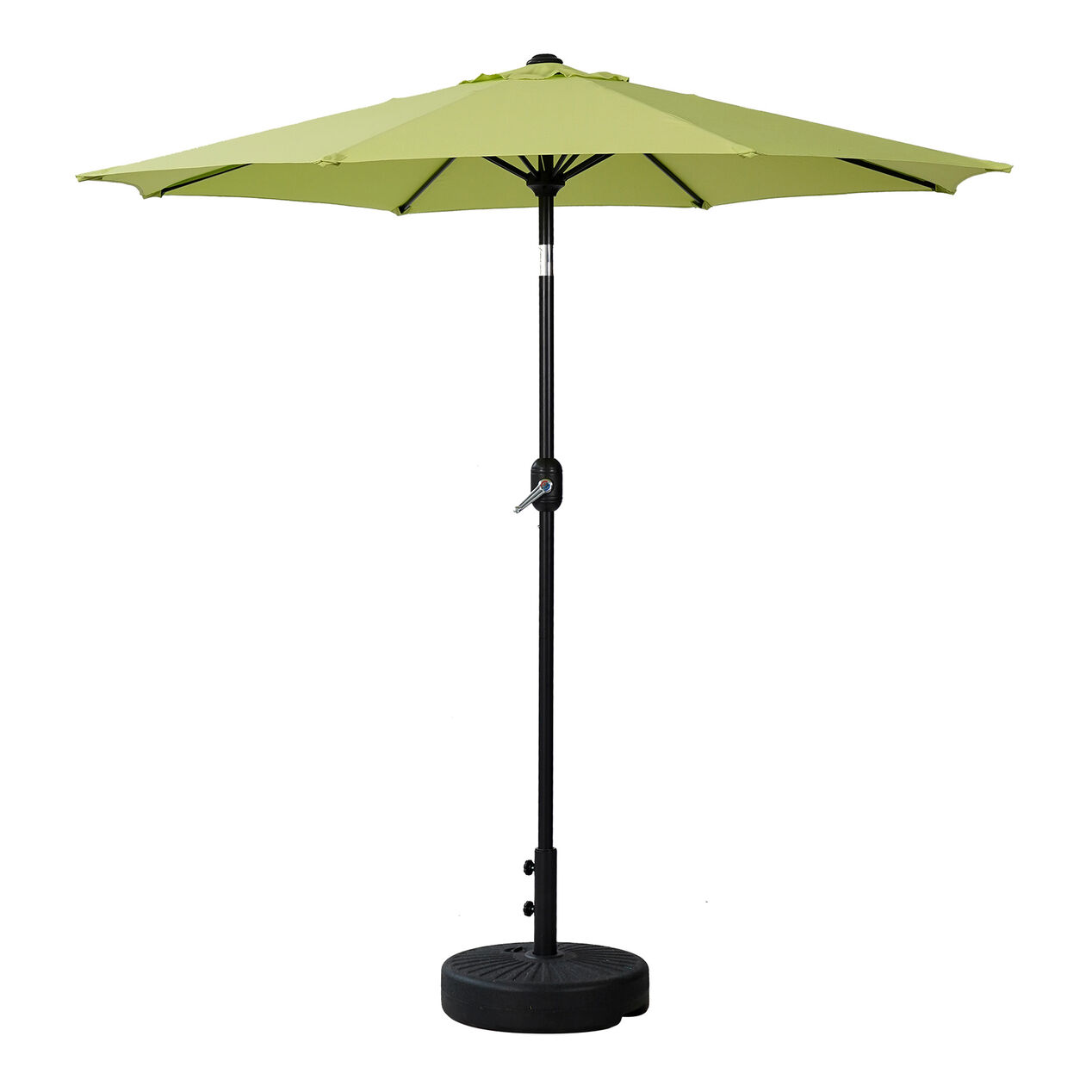 7.5 ft. Crank & Tilt Umbrella, Lime Green At Home