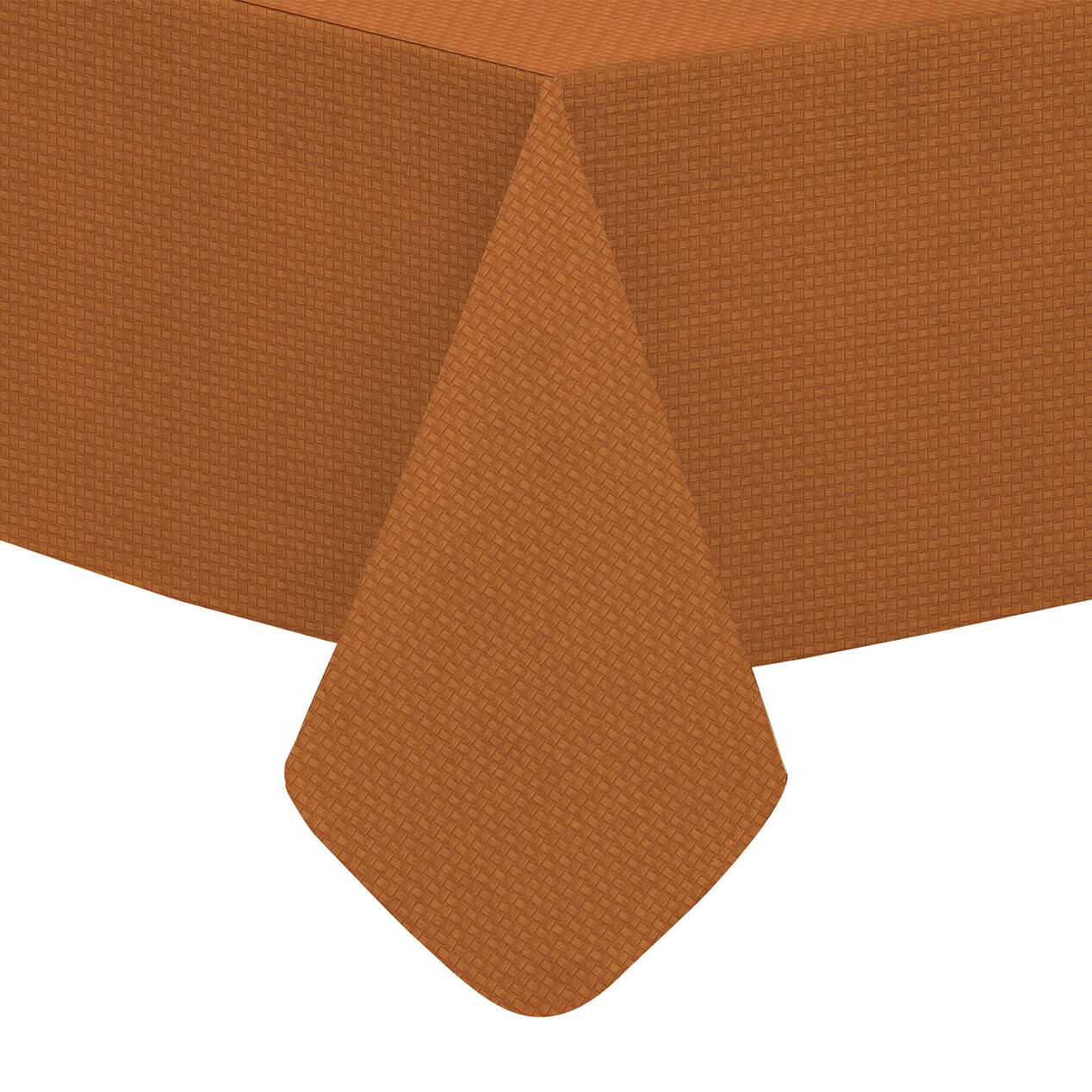 ORANGE TABLECLOTH At Home