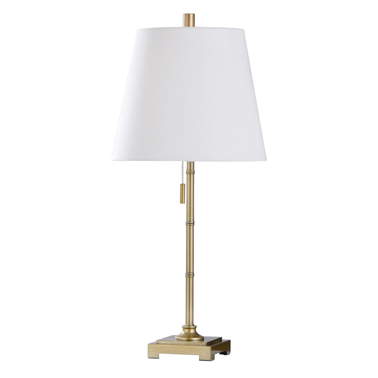 Grace Mitchell Gold Metal Bamboo Stick Lamp At Home