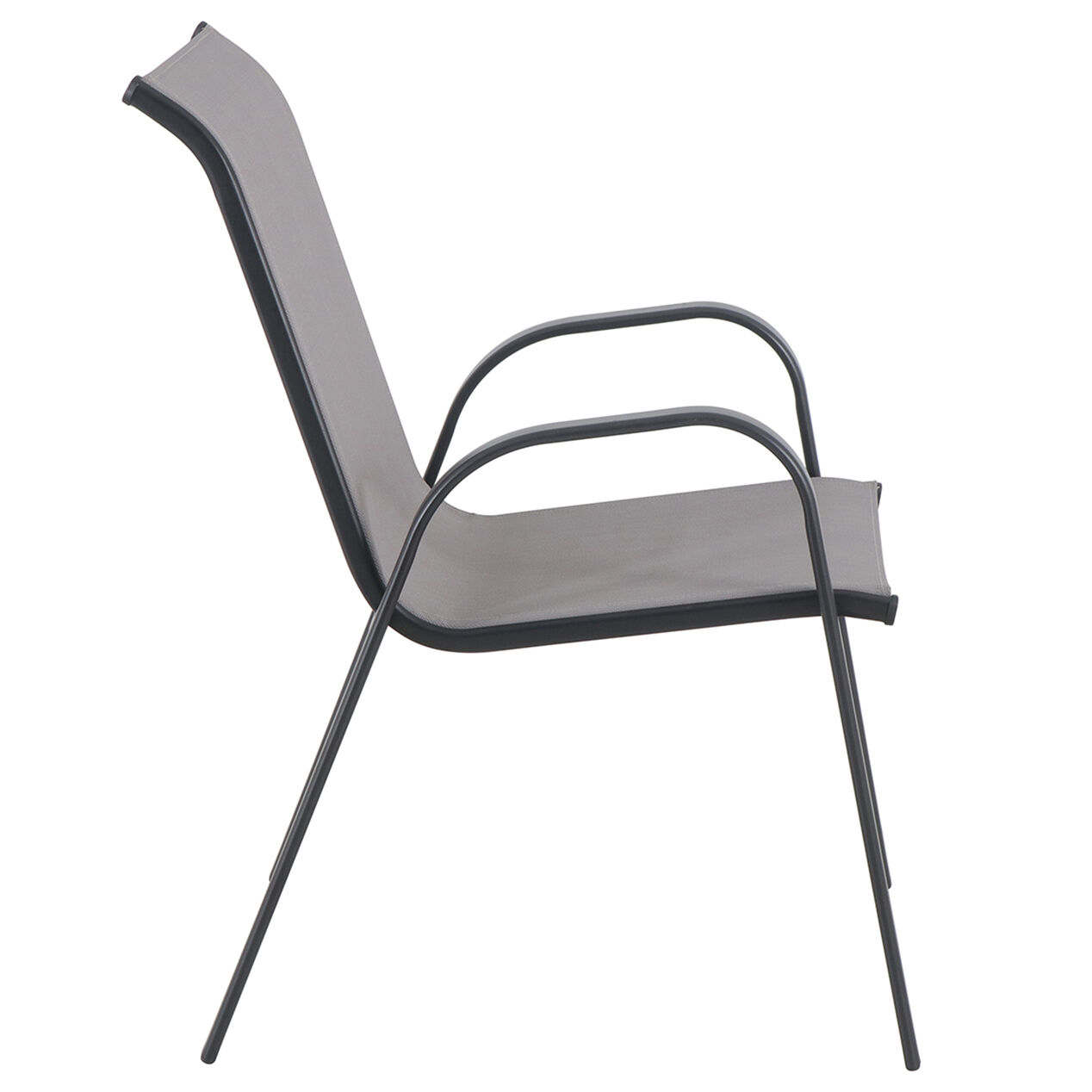HighBack Sling Chair, Grey At Home