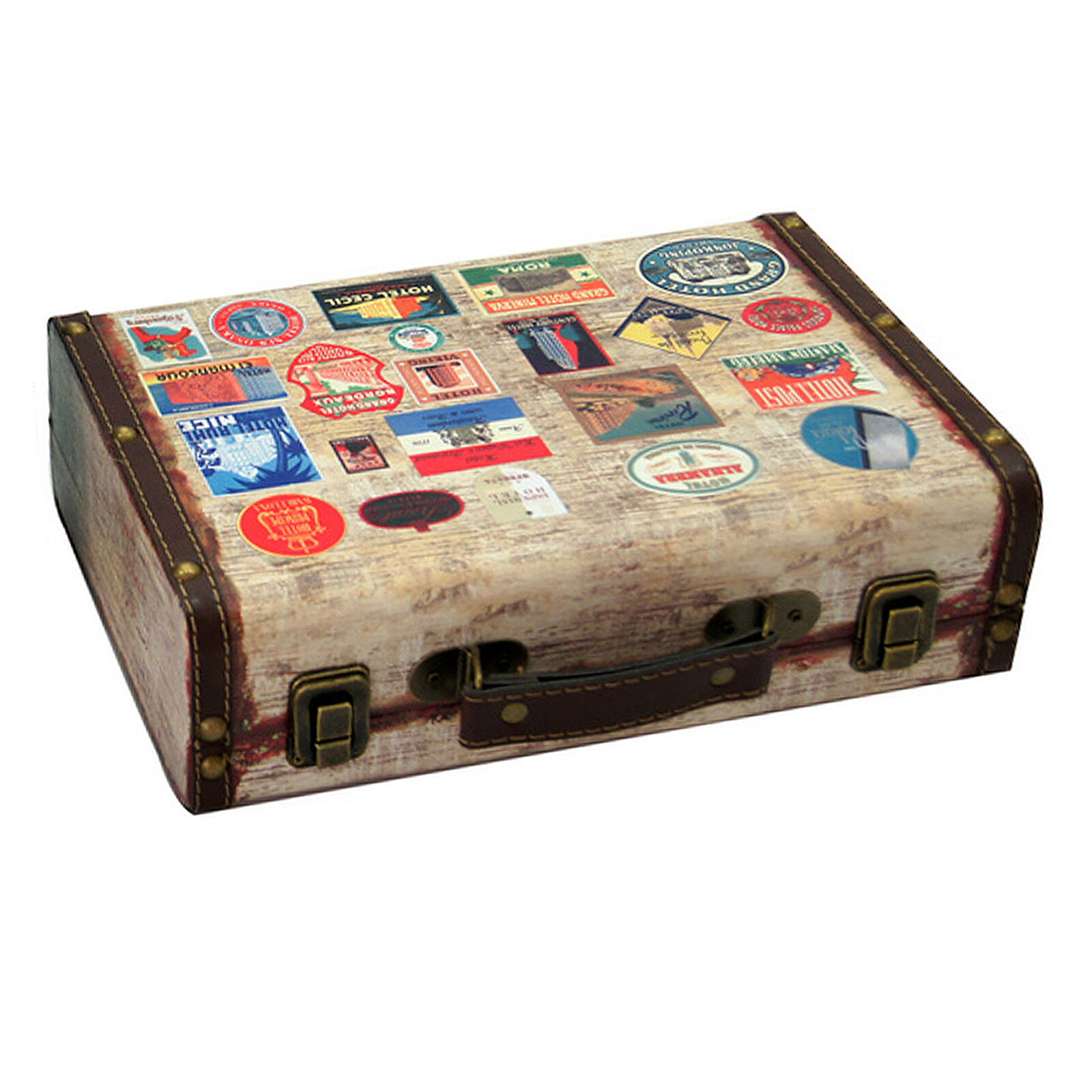 vintage style decorative suitcases