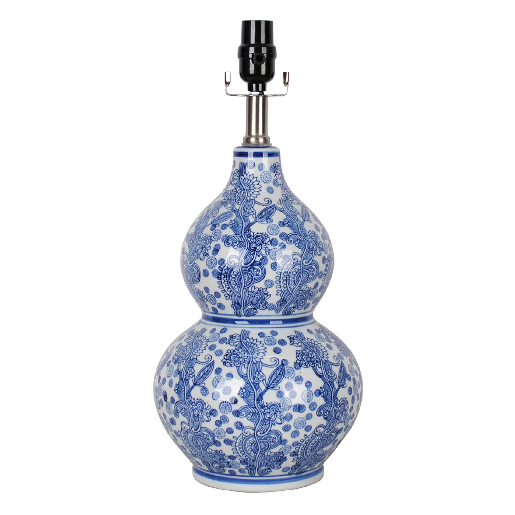 white double gourd table lamp