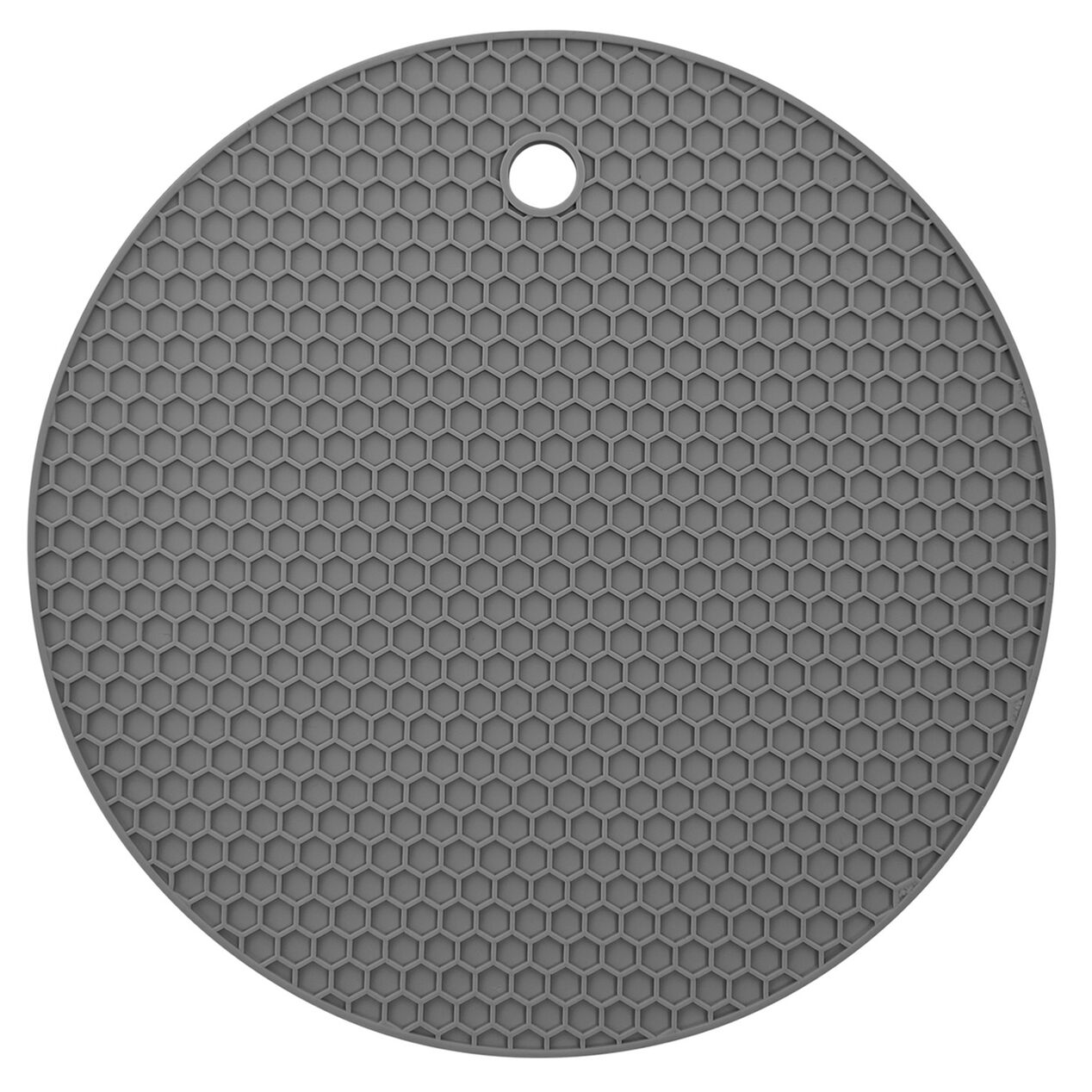 S/2 SILICONE TRIVET GRAY At Home