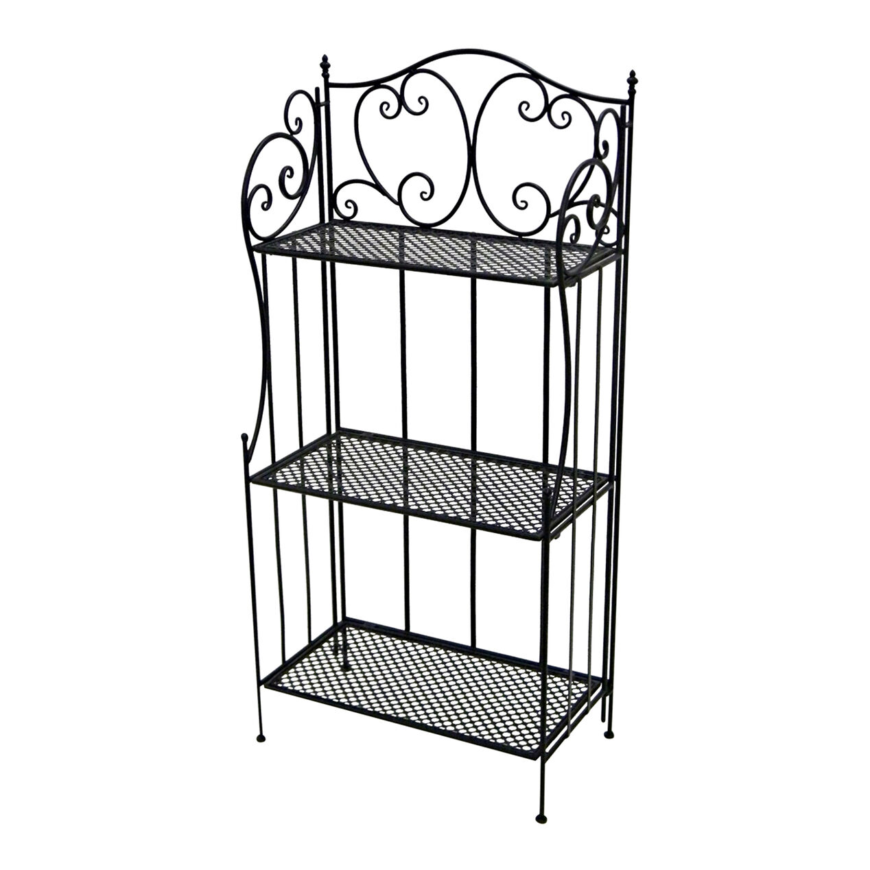 Black Baker's Rack 22 X 48in At Home
