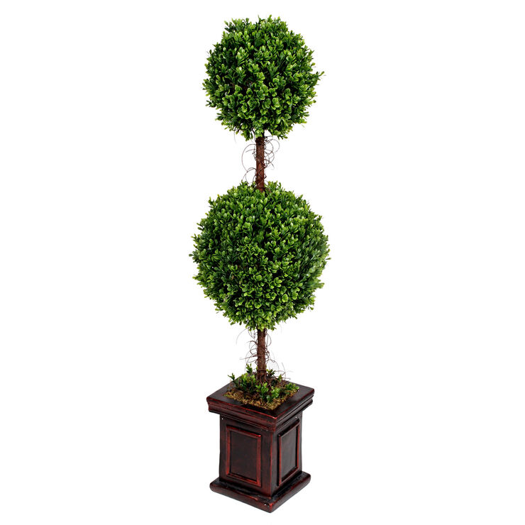 Two Ball Topiary 48 in. At Home