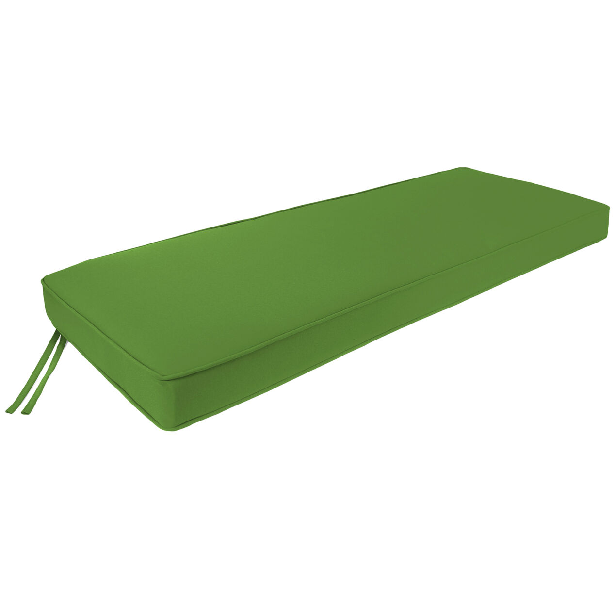 Gusseted Bench Cushion Green At Home