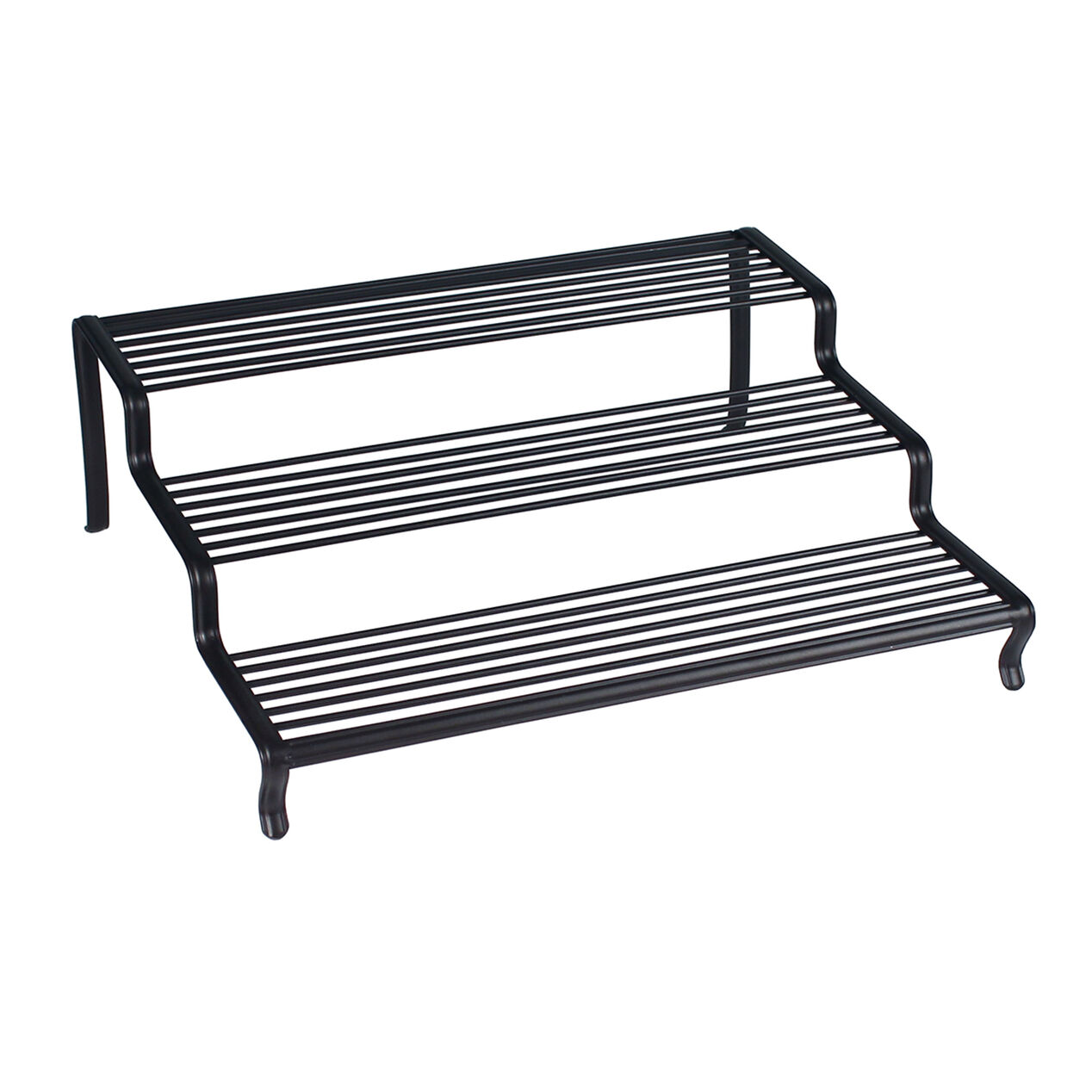 Spectrum Diversified Ashley 3Tier Pantry Shelf, Black At Home