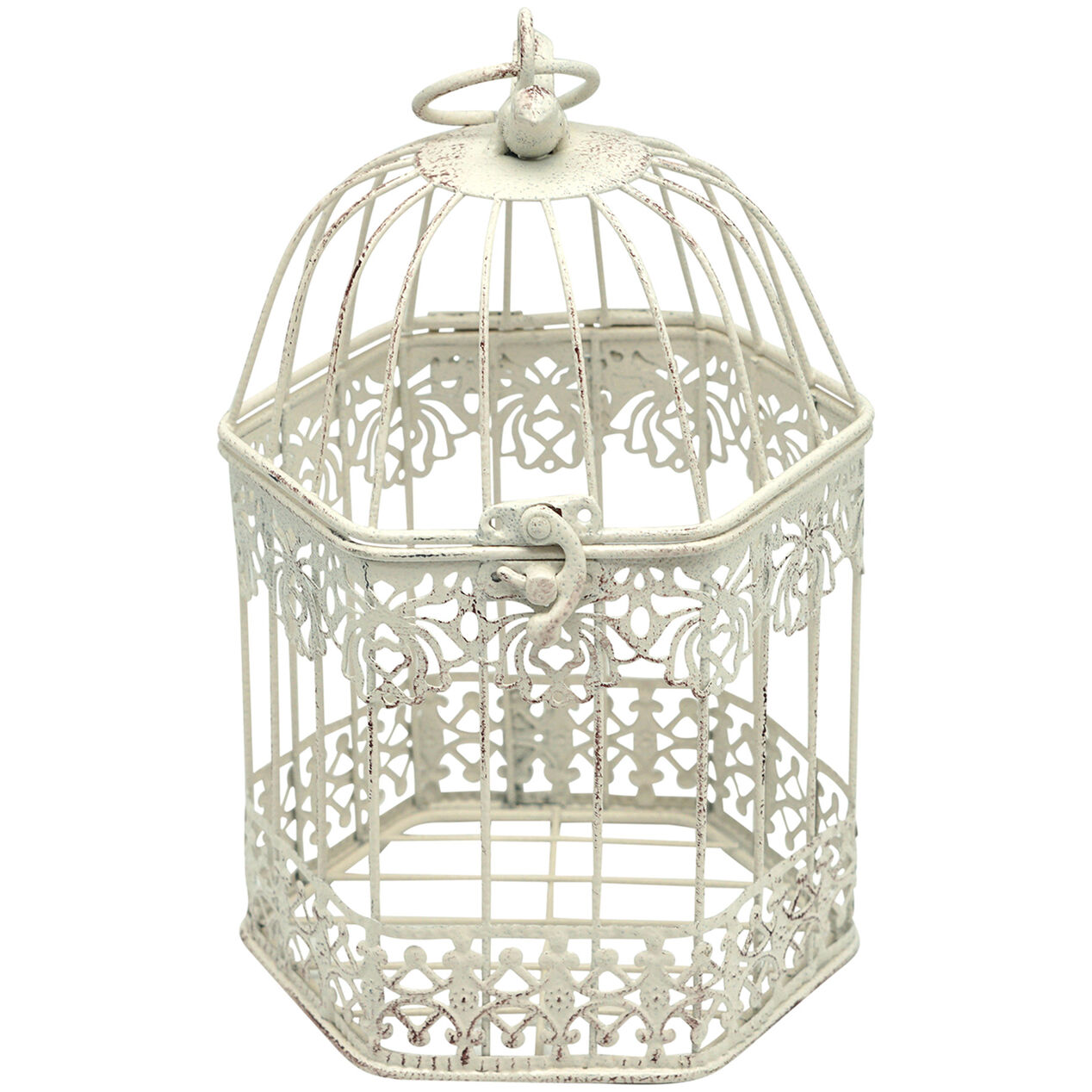 6X10 WHITE METAL BIRDCAGE At Home