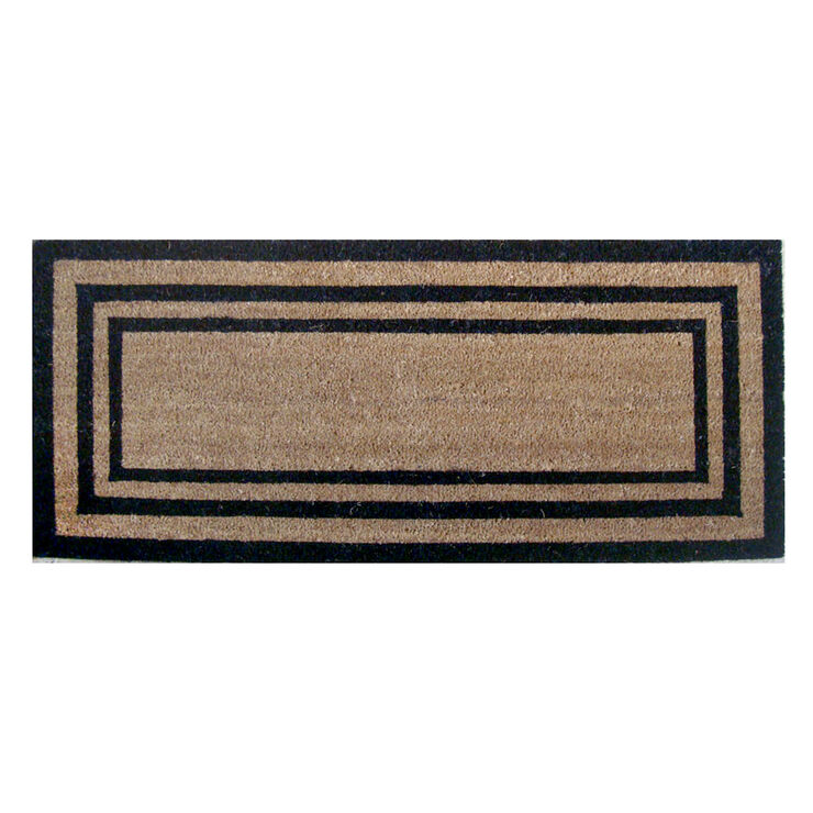 Border Double Doormat 20 X 46in At Home At Home