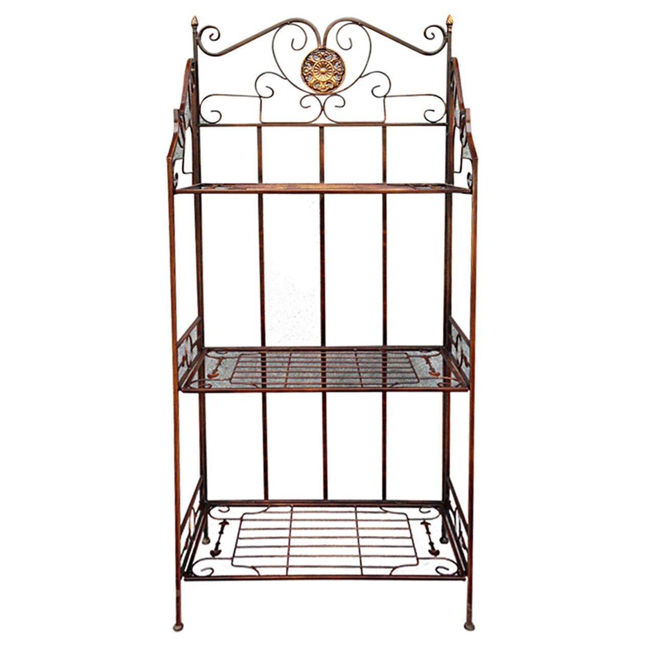 BRONZE/GOLD BAKERS RACK At Home