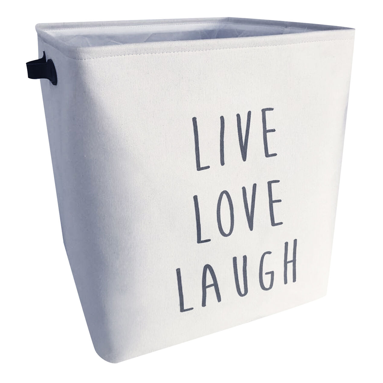 XL Square Fabric Basket At Home