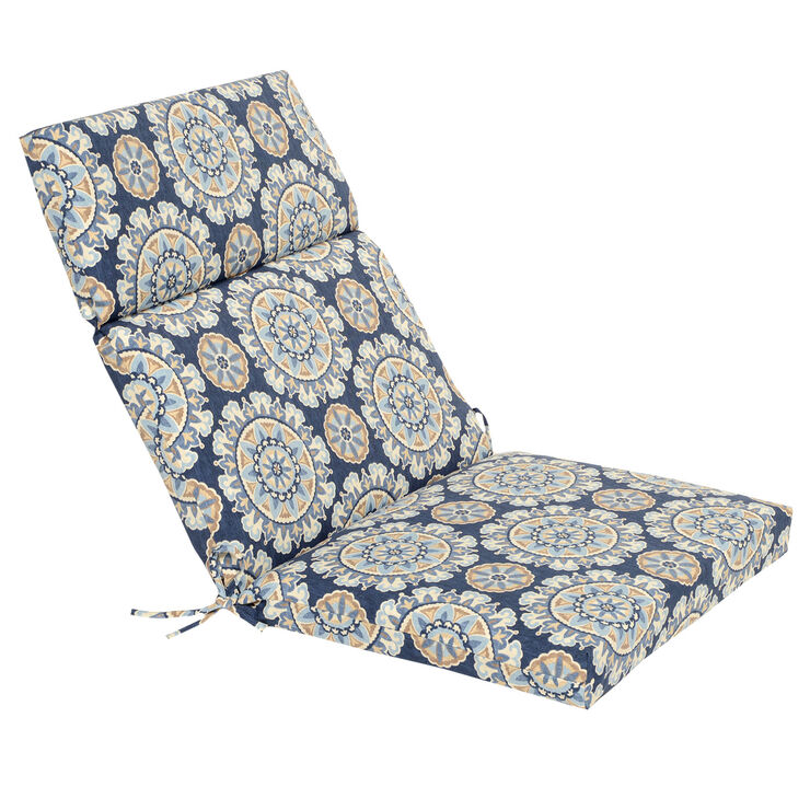 Talahari Cornflower Steel Hinged Chair Cushion At Home At Home