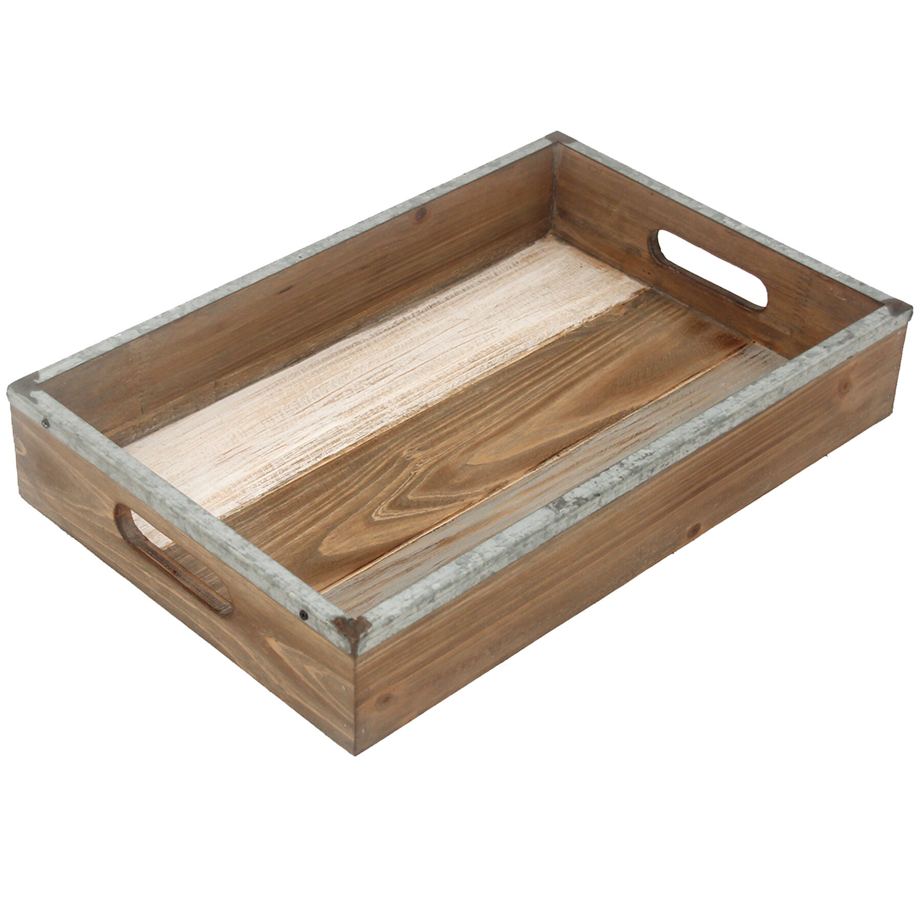 wooden in tray