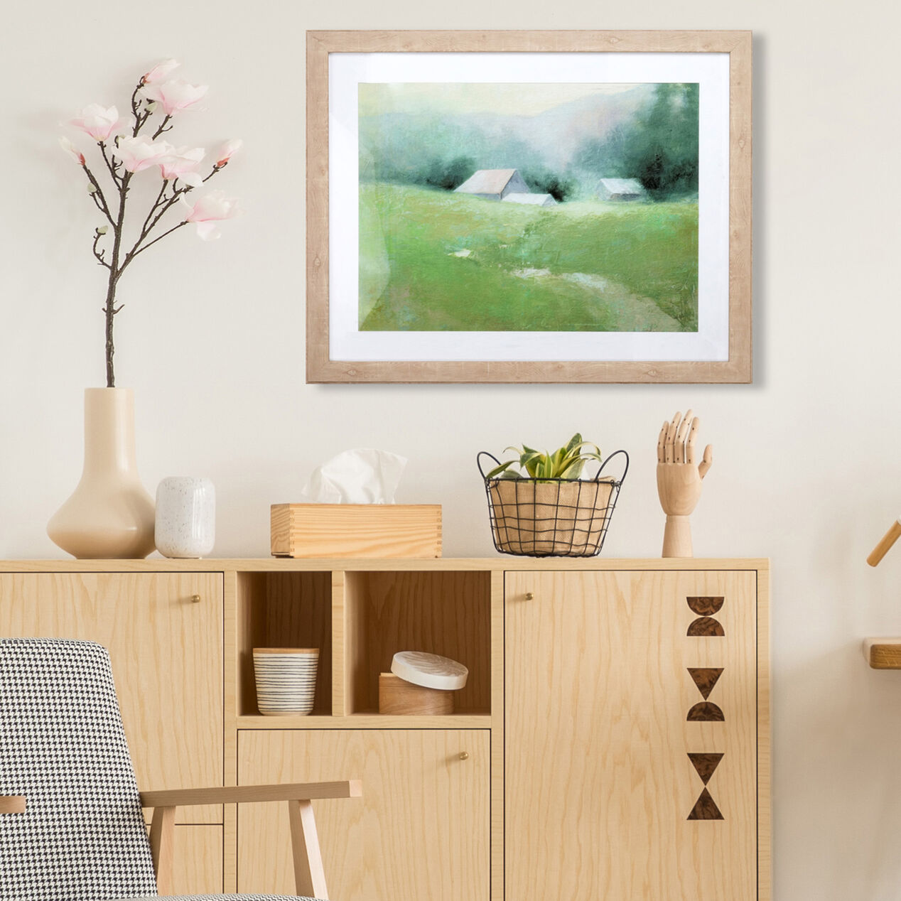 STUDIO UNDER GLASS ART 24X30 At Home