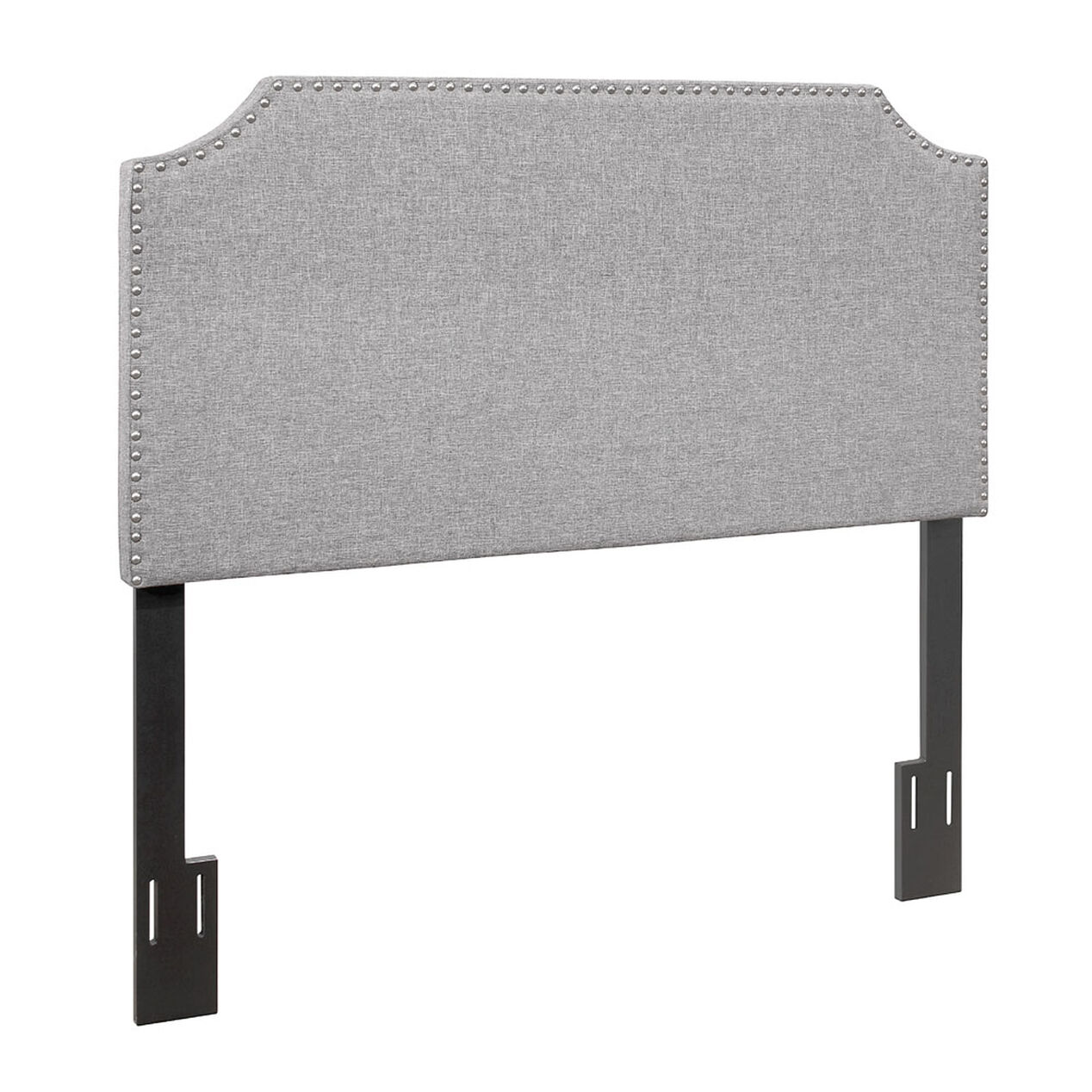 Brooklyn Headboard Queen Stone Linen At Home