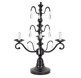 Black Chandelier Lamp