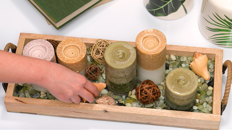 DIY Candlescape  At Home