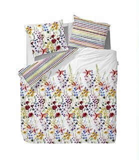 Bright Floral Watercolor Bedding
