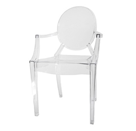 Lucite Ghost Chair