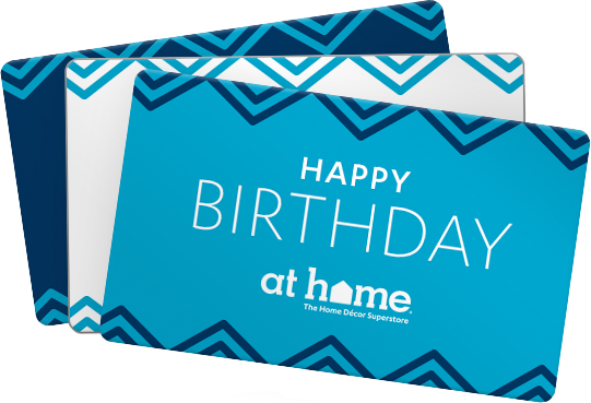 Can't go wrong with an At Home Gift Card