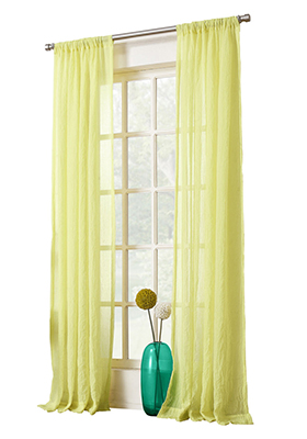 Light Yellow Sheer Curtains