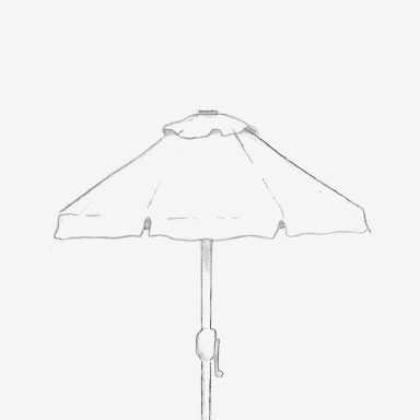 Sketch of Small Umbrella